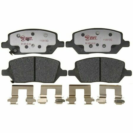 R/M BRAKES BRAKE PADS OEM OE Replacement Hybrid Technology Includes Mounting Hardware EHT1093H